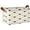 Beige-heart Dot, variant on Foldable Iron Frame Open Home Storage Bins 16.9×11.4×10 Inch Waterproof Nice Cube Shelf Baskets Beige-heart Dot