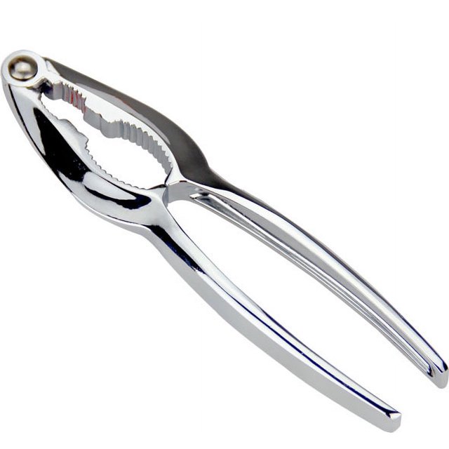 Pinzas de metal para nueces, pinzas para langosta, pinzas para cangrejo, abridor - nuez