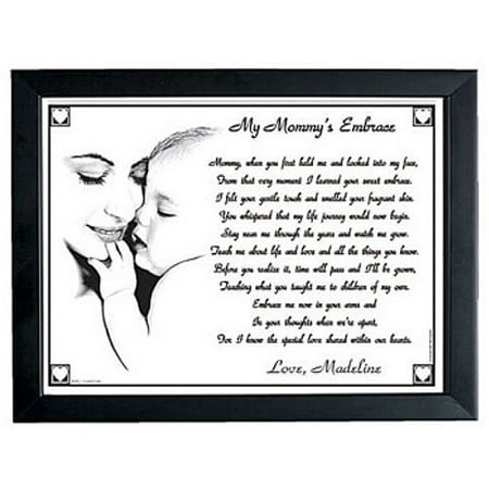 Personalized My Mommy's or Grandma's Embrace Keepsake Print