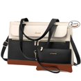 thumbnail image 1 of Bolsa para portátil LOVEVOOK para mujer de 15.6 pulgadas, piel impermeable, 1 of 7