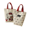 thumbnail image 2 of Sanrio-Bolso de Hello Kittys Kawaii para mujer, bolsa de cosméticos suave, moda informal, 2022, 2 of 4