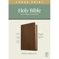 thumbnail image 1 of NLT Large Print Thinline Reference Bible, Rustic Brown LeatherLike, 1 of 1