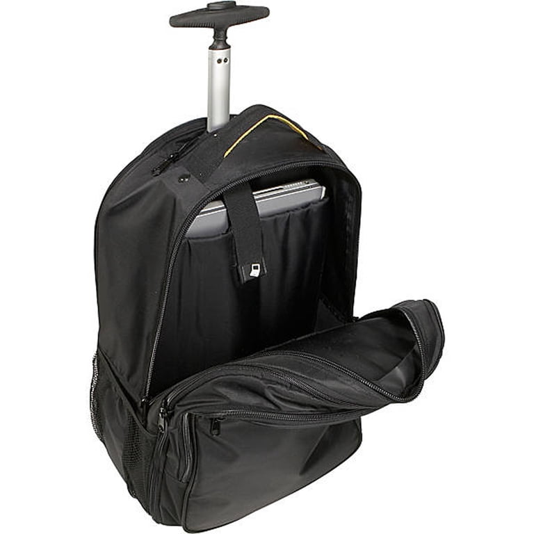 amazonbasics travel laptop backpack black Amazon Basics Laptop Backpack - Fits Up to 17-Inch Laptops, black