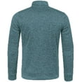 thumbnail image 3 of Men's Half Zip Pullover Without Hood Men for Solid Work Jumper Oversize Winter Sports Work Jumper Sweater Men, 3 of 4