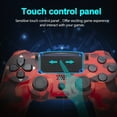 thumbnail image 4 of Wireless Game Controller Compatible with PS4 Game Pad Joysticks with 6-Axis Motion Sensor- Red Camo, 4 of 5