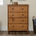 thumbnail image 1 of Manor Park Commode moderne à 4 tiroirs - Plusieurs couleurs possible, 1 of 6