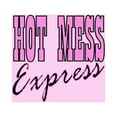 thumbnail image 3 of CafePress - Pink Hot Mess Express T Shirt - Women's V-Neck Dark T-Shirt, 3 of 4