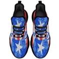 thumbnail image 2 of Puerto Rico Shoes Trail Running Shoe Non-Slip Breathable Comfortable Sneakers Black Size 9.5, 2 of 7