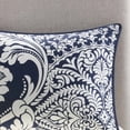 thumbnail image 4 of 7 Piece Cotton Printed Comforter Set Indigo Cal King, 4 of 5