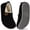 Black, variant on BERANMEY Soft Memory Foam Slippers for Women and Men, Fuzzy Curly Fur House Slippers with Non-Slip Rubber Sole, Cozy Indoor Closed Back Home Shoes for Family