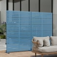 thumbnail image 3 of MAYEERTY 72X47 Privacy Screen Fence, Heavy Duty Fence Privacy Screen Outdoor， Night Blue Galvanized Sheet6-Piece Set, 3 of 5