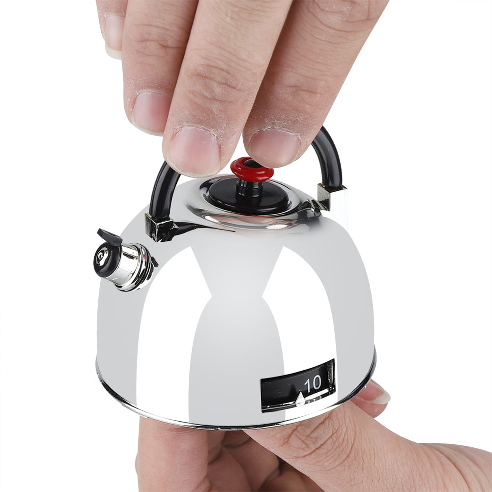 60 Minute Adjust Arbitrarily Kitchen Timer Alarm Mechanical Teapot Shaped Timer Clock Counting Gadgets Tool