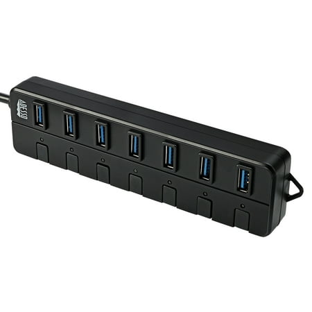 UPC: 0783750009256 | Adesso AUH-3070P 7-Port USB 3.0 Hub With Individual Power Switches And Power Adapter