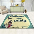 thumbnail image 3 of Coolnut Halloween Night Party Lightweight Carpet Mats, 5'3" x 4' Area Soft Rugs, Floor Mat Rug Home Decoration for Kids Room Living Room, 63"x 48", 3 of 6