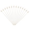 thumbnail image 1 of FENGGUIQU 50Ud Sujetatarjetas Metálicos Dorados Para Centros De Con De Nota Musical, 1 of 8