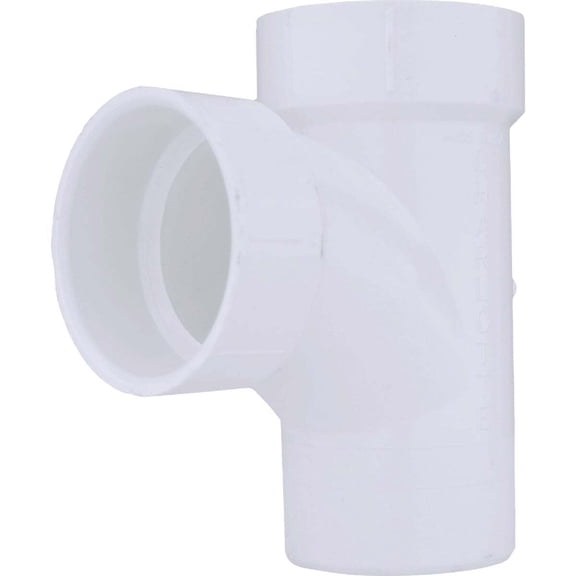 Charlotte Pipe 2 In. Hub DWV Sanitary Street Tee PVC 00403 0800HA