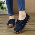 thumbnail image 6 of Leozcaa Lace-Up Loafers for Women Business Casual Shoes Lightweight Slip On Work Flats Boat Shoes, 6 of 6