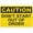 Warning Sign 1, variant on Metal Sign, Danger Sign - HIGH VOLTAGE LINES OVERHEAD, Waterproof, Fade and Scratch Resistant, safety signs, equipment Warning signs, etc