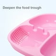 thumbnail image 3 of Visland 3-Piece/Set Kid Plate Set Toddler Plates Dinnerware Dinner Dish Set Baby Feeding Divided Plate - Baby Spoon and fork for Kids and Toddlers Teaches Child Portion Control, 3 of 7