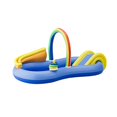 thumbnail image 1 of Inflatable Children's Pool for Backyard Easy Setup with Built In and Gentle Water Depth for Toddlers and Kids, 1 of 6