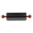 thumbnail image 3 of Camera Light Mount System Underwater Carbon Fiber 8 Inch Buoyancy Float Arm - Red, 3 of 8
