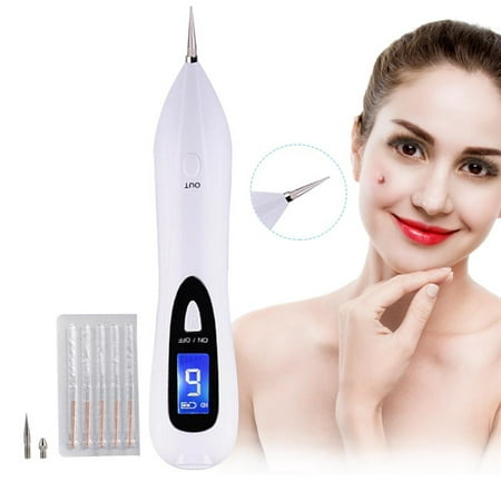 Tattoo Removal Machine, Spot Removal Machine for Freckles, Moles, Age Spots, Tattoo, Nevus, Birthmark, Skin Pigmentation, Professional Mole Removal Pen Device, No Bleeding & Rapid (Best At Home Tattoo Removal)