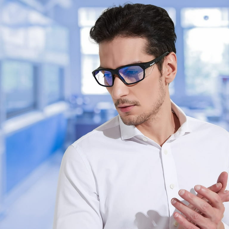 Blue light blocking safety glasses sale