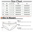 thumbnail image 2 of Akafmk Plus Size Underwear for Women Low Waisted Lace Briefs High Slit Waist Bag Thick Buttocks Legs Striped Polka Oversized Comfortable Breathable Underwear Panties, Sizes M-3XL, 2 of 4