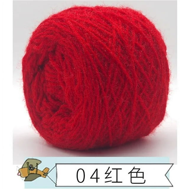 Colorful Hand Knitted Yarn DIY Handmade Thread Yarn For Hat Scarf Sweater Clothing Crochet Hook Weaving Thread About 150g