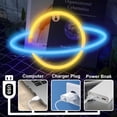 thumbnail image 3 of Planet Neon Sign, Planet Light Led Neon Signs USB/Battery Powered, Planet Led Sign for Wall Decor, Aesthetic Hanging Saturn, 3 of 5