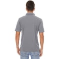 thumbnail image 3 of TACVASEN Men's Polo Quick Dry Performance Short Sleeve Golf Shirt Athletic Tennis Casual Tops Light Gray s, 3 of 5