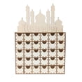 thumbnail image 1 of Ramadan Cuenta regresiva Calendario Interesante Madera Artesanía Festival Adornos Decoraciones de escritorio EID Decoración temática para la decoración de la celebración Yuarrent HA011946-00, 1 of 7