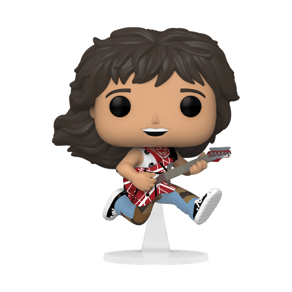 Funko Pop! Rocks: Eddie Van Halen with Guitar Vinyl Figure