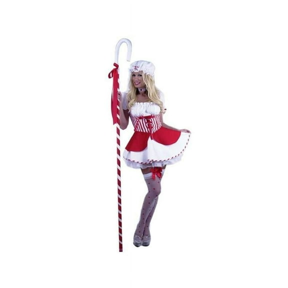 Adult Red Sexy Little Bo Peep Costume