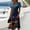 Royal Blue, variant on Womens Halloween Dress Ghost V Neck Witch Hat Casual Wedding Guest Dress Skeleton Short Sleeve Vintage Wrap Dresses XL