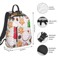 thumbnail image 4 of Balery Christmas Gingerbread Cookies Lightweight Backpack for Men and Women - Durable and Water-Resistant, Ideal for School, Work, Travel, and Everyday Use, 4 of 9