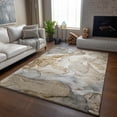 thumbnail image 6 of Addison Rugs Mayfield Washable Transitional Watercolors Beige Rectangle Rug, 10' x 14', 6 of 6