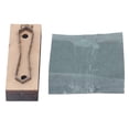 thumbnail image 3 of Troqueladora De Cuero, Troquel De Corte De Cuero Para Manualidades DIY Base De Madera Gruesa Para Colgante Para Tarjeta De Control De Acceso Para Fabricación De Joyas Octpeak Leather Cutting Die Strip, 3 of 8