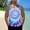 Purple, variant on SGFCWSX Men's Tank Tops Casual Summer Beach Tie Dye Print Sleeveless Shirts for Men Breathable Quick Dry Muscle Tank Top Blue Size 2XL