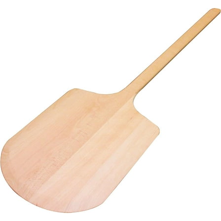 TrueCraftware Wooden Pizza Peel 14" x 16" - 36" Long - Wood Baking Paddle