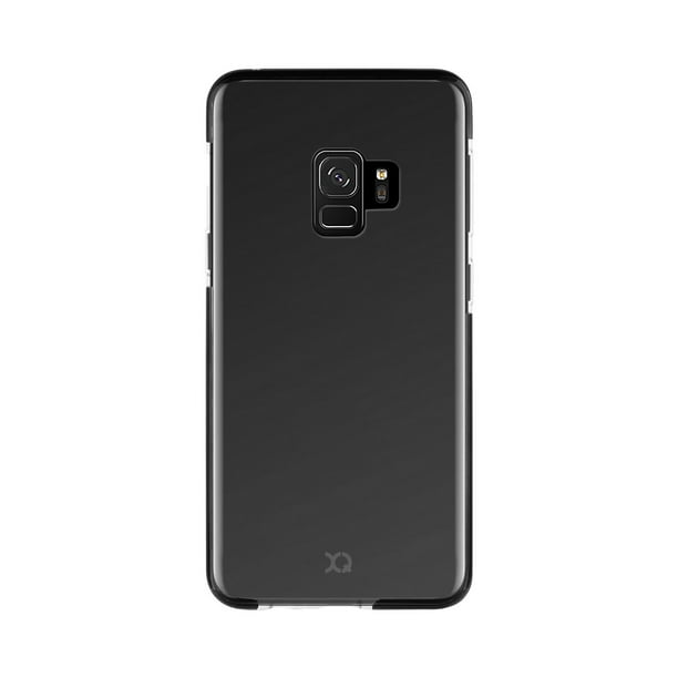 XQISIT Samsung Galaxy S9 Transparent/noir Étui Pare-Chocs Mitico - 31519