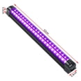 thumbnail image 2 of 48 LED UV barra de luz negra accesorios lámpara de luz negra ultravioleta tira Party Club, 2 of 5