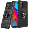 thumbnail image 5 of For BLU View 5 Pro Hybrid Dual Layer with 360° Rotate Magnetic Ring Stand Holder Kickstand TPU Rugged PC Shockproof Cover ,Xpm Phone Case [ Black ], 5 of 10