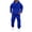 Blue-30914LL, variant on Fleece Men's Sweatshirt Suit 2 Piece Outfit Solid Color Hoodies and Cargo Sweatpants Set Fall Winter Warm Mens Sweatsuits Gray XXL