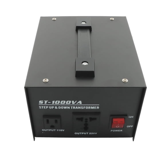 SEBLAFF Voltage Transformer Converter 1000W Voltage Transformer Converter Step Up/Down - 110V to 220V/220V to 110V Fit for Change Voltage