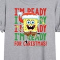 thumbnail image 3 of SpongeBob SquarePants - I'm Ready For Christmas - Juniors Ideal Flowy Muscle T-Shirt, 3 of 6