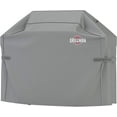 thumbnail image 2 of Grillman Premium BBQ Grill Cover, Heavy-Duty Gas Grill Cover for Weber, Brinkmann, Char Broil etc. Rip-Proof, UV & Water-Resistant (64 L x 24 W x 48 H, Gray), 2 of 7