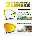 thumbnail image 2 of VICTGOAL Cycling Sunglasses for Men Women with Polarized and Photochromic 2 Lenses,UV400 Clear Road Bike Running Sports Goggles, 2 of 2