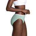 thumbnail image 4 of Fruit of the Loom Women's Cotton Hi-Cut Brief Underwear, 10-Pack, 4 of 7