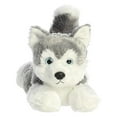 thumbnail image 2 of Aurora - Medium Gray Flopsie - 12" Shadow - Adorable Stuffed Animal, 2 of 4